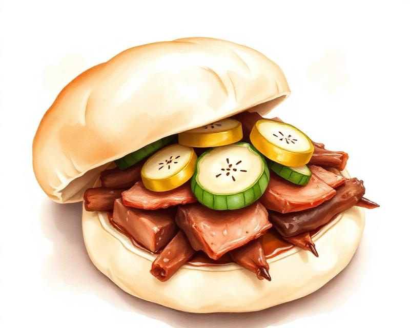 Gedämpfte Bao-Buns